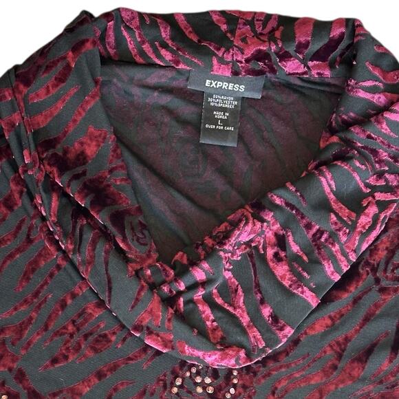 Womens Tank Top Size Large Roses Sheer Sexy Soft Goth Dark Academia Whimsigoth - Picture 4 of 6